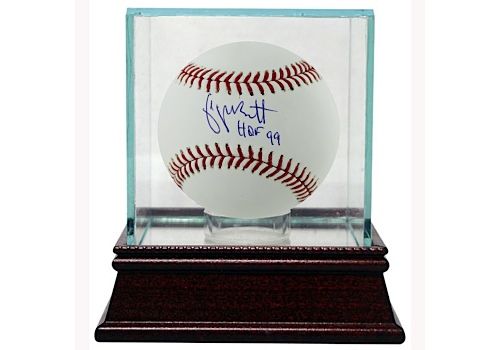George Brett Signed MLB Baseball w/ HOF 99 Insc. (Steiner Sports COA)